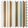 The British Stripe Co. Elizabeth, Derwent No.1 - Twist&Fit Roman Blind